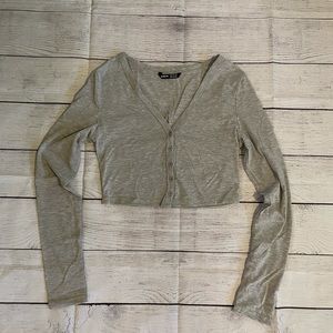 Long Sleeve Crop Top